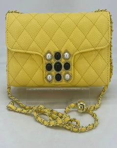 Square buckle crossbody