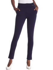 Navy elegant w/buckle pant.