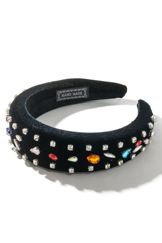 RHINESTONE STUDS HEAD BAND