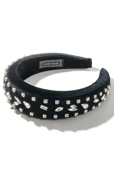 RHINESTONE STUDS HEAD BAND