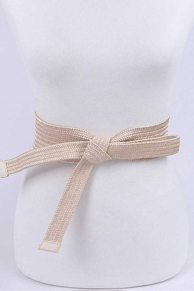 Bow  tie elastic belt