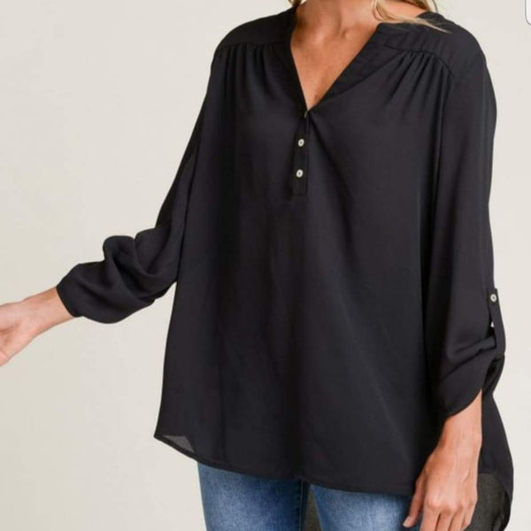 Tunic Top 3/4 slv