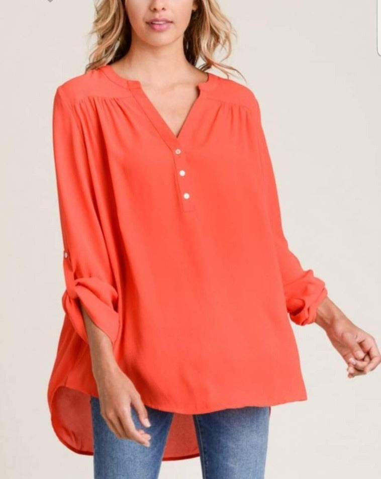 Tunic Top 3/4 slv