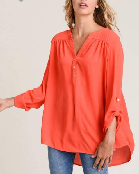 Tunic Top 3/4 slv