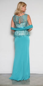 Elegant Peplum Dress