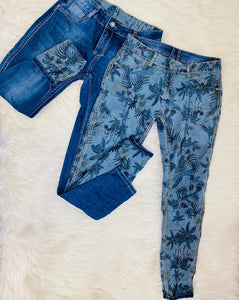 REVERSIBLE JEANS MID BLUE DENIM