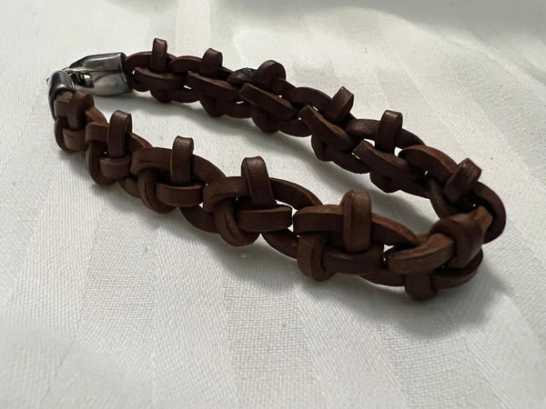 Leather men bracelets