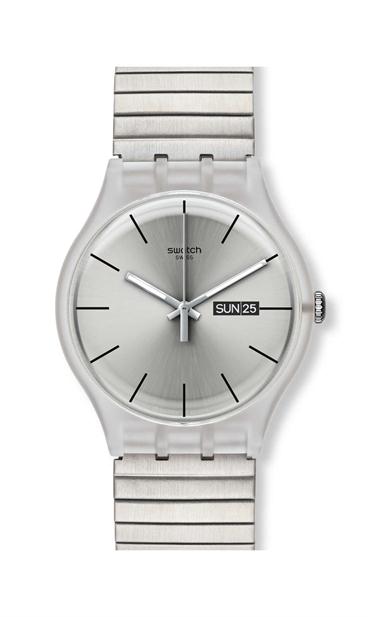 Swatch watch. Reloj flexible.