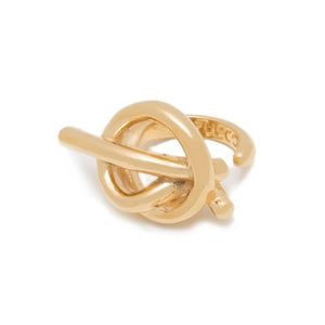 Tucco gold knot adjustable ring.