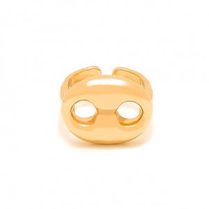 Tucco adjustable gold with hornet ring