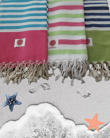 Beach towels from Turkey