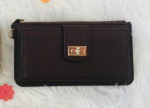 Wallet brown.